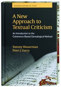 Enlarge image Cover: A New Approach to Textual Criticism - Deutsche Bibelgesellschaft