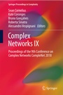 Cover: Complex Networks IX - Springer