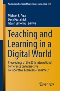 Enlarge image Cover: Teaching and Learning in a Digital World - Springer