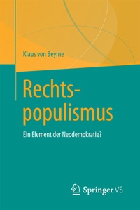 Abbildung von: Rechtspopulismus - Springer VS