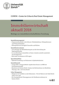 Abbildung von: Immobilienwirtschaft aktuell 2018 - vdf Hochschulverlag AG