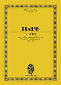 Abbildung von: String Quartet C minor - Schott Music