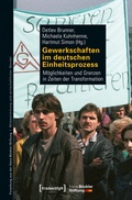 Cover: Gewerkschaften im deutschen Einheitsprozess - transcript