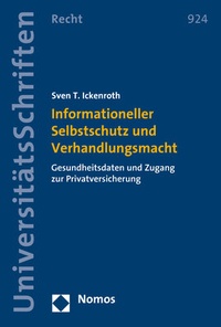 Abbildung von: Informationeller Selbstschutz und Verhandlungsmacht - Nomos