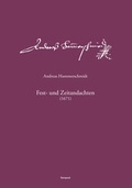 Cover: Andreas-Hammerschmidt-Werkausgabe Band 13: Fest- und Zeitandachten (1671) - E. Reinhold Verlag