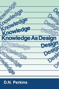 Cover: Knowledge As Design - Lawrence Erlbaum Associates Inc