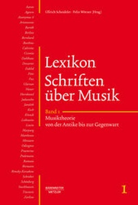 Abbildung von: Lexikon Schriften über Musik - Bärenreiter