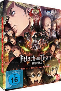 Abbildung von: Attack on Titan - Anime Movie Teil 2: Flügel der Freiheit - Steelcase Blu-ray (limited Edition) - Crunchyroll