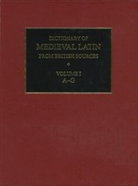 Enlarge image Cover: Dictionary of Medieval Latin from British Sources - Oxford University Press