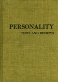 Cover: Personality Tests and Reviews I - Buros Institute of Mental Measurements,U.S.