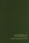 Cover: Science Tests and Reviews - Buros Institute of Mental Measurements,U.S.