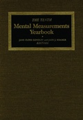 Cover: The Tenth Mental Measurements Yearbook - Buros Institute of Mental Measurements,U.S.