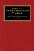 Cover: The Eleventh Mental Measurements Yearbook - Buros Institute of Mental Measurements,U.S.