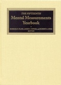 Cover: The Fifteenth Mental Measurements Yearbook - Buros Institute of Mental Measurements,U.S.