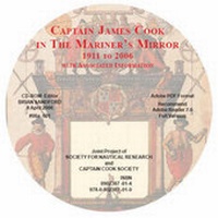 Enlarge image Cover: Captain James Cook in the "Mariner's Mirror" 1911 to 2006 - Society for Nautical Research