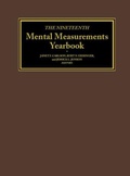 Cover: The Nineteenth Mental Measurements Yearbook - Buros Institute of Mental Measurements,U.S.