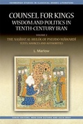 Cover: Counsel for Kings: Wisdom and Politics in Tenth-Century Iran - Edinburgh University Press