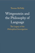 Cover: Wittgenstein and the Philosophy of Language - Cambridge University Press