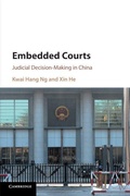 Cover: Embedded Courts - Cambridge University Press