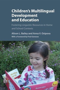 Enlarge image Cover: Children's Multilingual Development and Education - Cambridge University Press