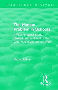 Bild: The Human Problem in Schools (1938) - Routledge