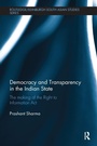 Cover: Democracy and Transparency in the Indian State - Routledge