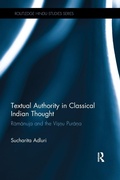 Cover: Textual Authority in Classical Indian Thought - Routledge