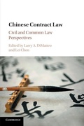 Cover: Chinese Contract Law - Cambridge University Press