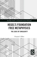 Cover: Hegel's Foundation Free Metaphysics - Routledge
