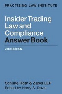 Abbildung von: Insider Trading Law and Compliance Answer Book - Practising Law Institute
