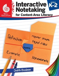 Enlarge image Cover: Interactive Notetaking for Content-Area Literacy, Levels K-2 - Shell Educational Publishing