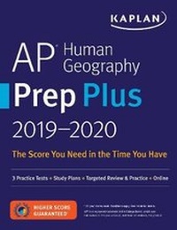 Enlarge image Cover: AP Human Geography Prep Plus 2019-2020 - Kaplan Publishing