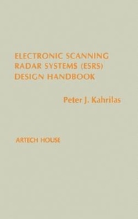 Enlarge image Cover: Electronic Scanning Radar Systems - Artech House Publishers