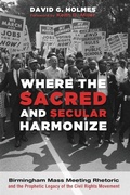 Cover: Where the Sacred and Secular Harmonize - Wipf & Stock Publishers