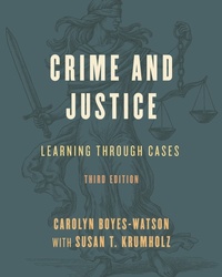 Enlarge image Cover: Crime and Justice - Rowman & Littlefield Publishers