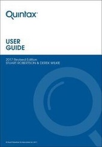 Enlarge image Cover: Quintax User Guide: 2017 Revised Edition. 2017 - Stuart Robertson & Associates Ltd