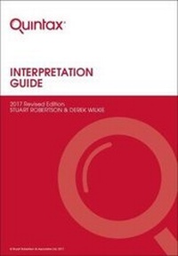 Enlarge image Cover: Quintax Interpretation Guide: 2017 Revised Edition. 2017 - Stuart Robertson & Associates Ltd