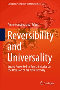 Enlarge image Cover: Reversibility and Universality - Springer