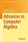 Cover: Advances in Computer Algebra - Springer