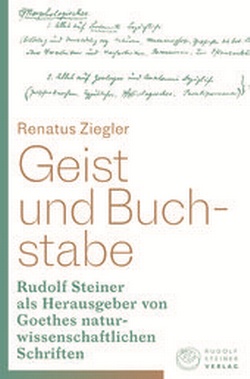 Abbildung von: Geist und Buchstabe - Rudolf Steiner Verlag