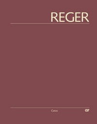 Abbildung von: Reger-Werkausgabe, Bd. II/8 - Carus-Verlag