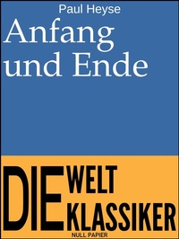 Enlarge image Cover: Anfang und Ende - Null Papier Verlag