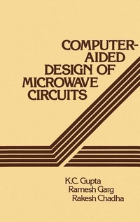 Enlarge image Cover: Computer-Aided Design of Microwave Circuits - Artech House Publishers