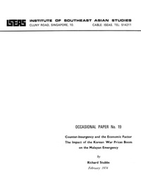 Enlarge image Cover: Counter-Insurgency and the Economic Factor - ISEAS Publishing