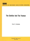 Cover: The Chettiar and the Yeoman - ISEAS Publishing