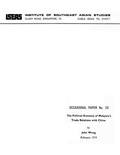 Cover: The Political Economy of Malaysia's Trade Relations with China - ISEAS Publishing