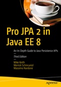 Cover: Pro JPA 2 in Java EE 8 - Apress