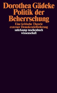 Abbildung von: Politik der Beherrschung - Suhrkamp