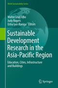 Cover: Sustainable Development Research in the Asia-Pacific Region - Springer
