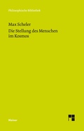 Cover: Die Stellung des Menschen im Kosmos - Meiner